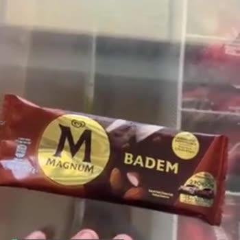 Magnum Dondurma Paketinde Dondurma Yok