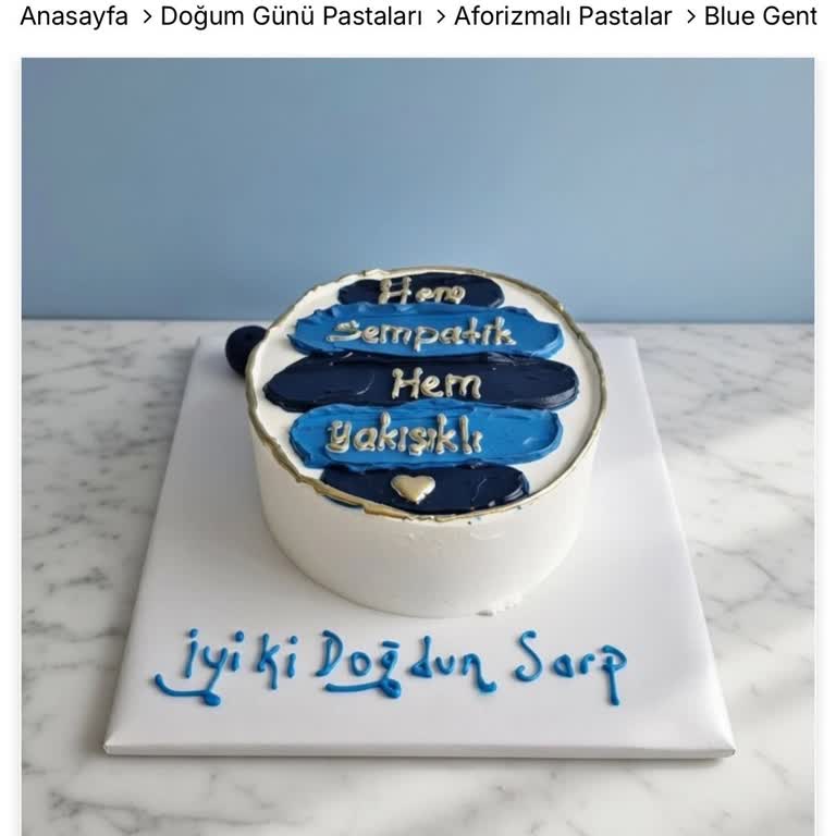 Liva Shop’tan Görseliyle Uyuşmayan Pasta Ve Hızlı Tam İade Talebi