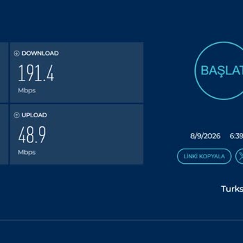 Bursa Yıldırım’da Türk Telekom’dan 1 Gbit Fiber İnternet Hızının Çok Altında Olması