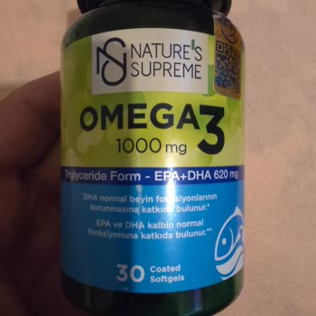 Nature's Supreme Omega 3 Kapsülünde Belirsiz Leke Ve Güvenlik Endişesi