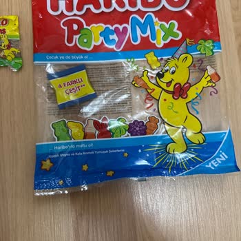 Haribo Jelibon Paketi Görseldeki Çeşit Ve Miktar İle Uyuşmadı
