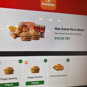 590 TL'ye Karşılık Reklamla Uyuşmayan Küçük Menü