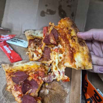 Dodo Pizza Şirinyer Şubesinde Bozuk Görünüm Ve Tat Sorunu Nedeniyle İade Talebi