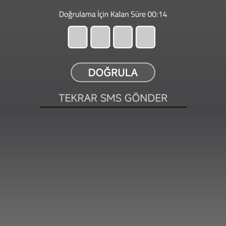 Kaan Uygulamasına Girişte SMS Doğrulama Sorunu
