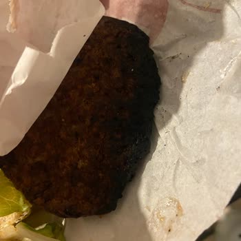 Yanmış Burger Köftesi İçin İade Reddi