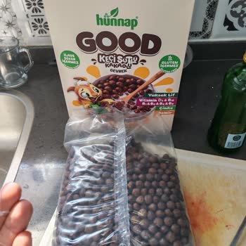 Hünnap Doğal Yaşam Ürünleri Gevreklerin Arasında Beyaz, Plastik Benzeri Parçalar Çıktı
