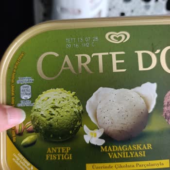 Alaybey Migros'ta Satın Alınan Carte D'or Dondurmada Kıl Tespiti Ve Telafi Talebi
