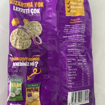 Patlak Cips İçinde Mavi Plastik Yabancı Madde Ve Sağlık Endişesi