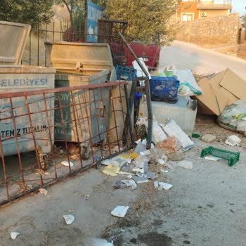Akbük Mahallesinde Büyük Atıkların Alınmaması Çevre Ve Güvenlik Sorununa Neden Oluyor