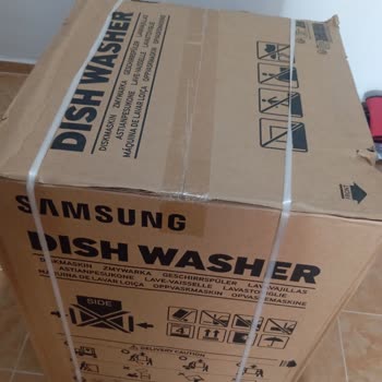 Hasarlı Samsung Bulaşık Makinesi Teslimatı, Ücretsiz Değişim Talebi