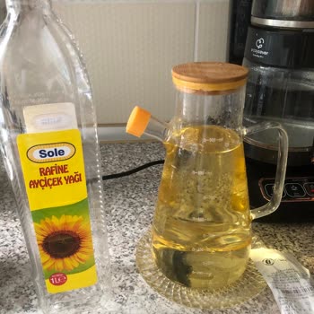 Sole Markalı 1 Litre Ayçiçek Yağının Eksik Dolumu
