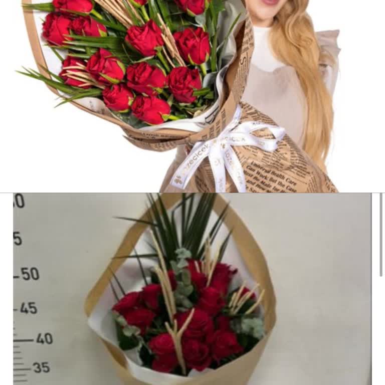 Grand Love Kırmızı Gül Buketi Görüntüyle Uyuşmuyor, Telafisiz Müşteri Hizmeti
