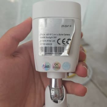 Ztech Kameranın Kablosunda Arıza Ve Destek Sorunu