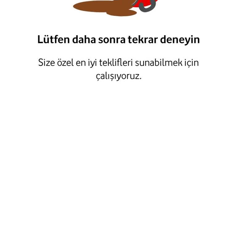 Tarife Görüntülenemiyor Ve Faturalı Hat Değişikliği Gerçekleşmiyor
