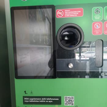 Ankara Çankaya Geri Dönüşüm Makinesinin Sürekli Dolu Ve Arıza Sorunları