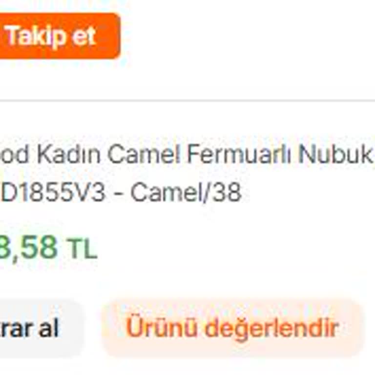 Güncel Adrese Gönderilmeyen Ayakkabı Ve İade Sorunu