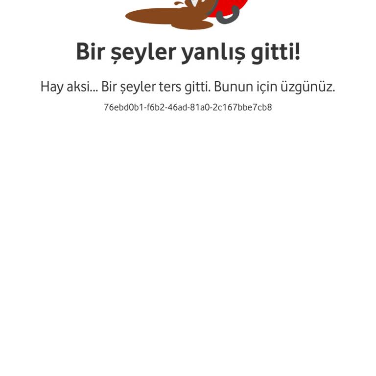 Hediye Çarkı Çalışmıyor, Vodafone Yanımda Uygulamasında Sürekli Hata