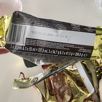 Sağlık Riski Taşıyan Bozulmuş Magnum Mini Dondurması, Müşteri Hizmetine Ulaşılamıyor