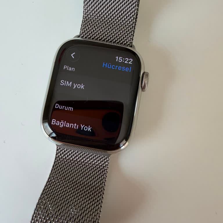 Apple Watch One Number Hücresel Özelliği Çalışmıyor, Vodafone Destek Yok