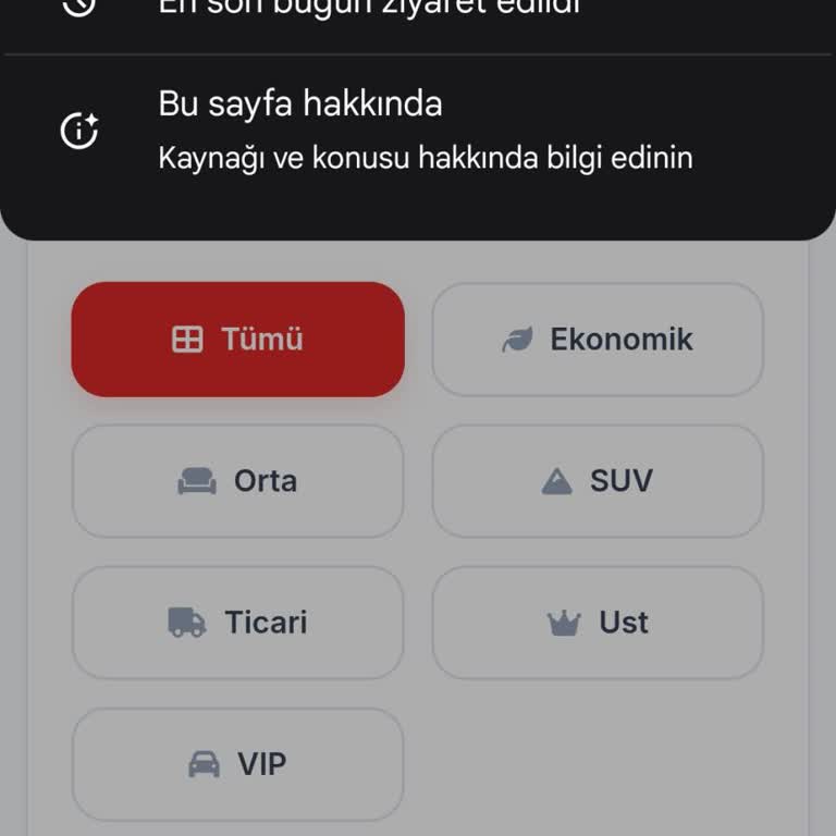 Otokocrentecar.com Tarafıma Araç Tahsis Edilmedi