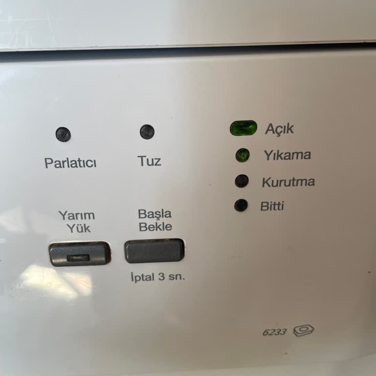 Arçelik Bulaşık Makinem Çalışıyormuş Gibi Ses Çıkarıyor Ancak Yıkama Yapmıyor