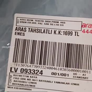 Ateş Kozmetik Medikal 2 Çift Ayakkabı Aldım, Sahte Naylon Ayakkabı Yolladılar!