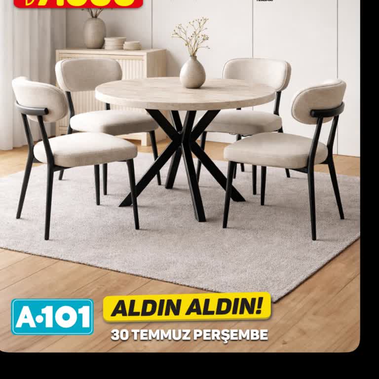A101'de Arles Home Masa Takımı Teslimi Gecikti Ve Bilgi Yok