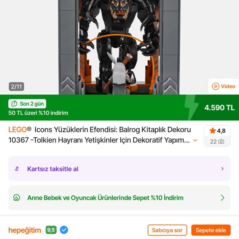 Hepsiburada’da Kampanya İlanı Sürerken Fiyatın Saatler İçinde Yüzde On Dörtten Fazla Artması