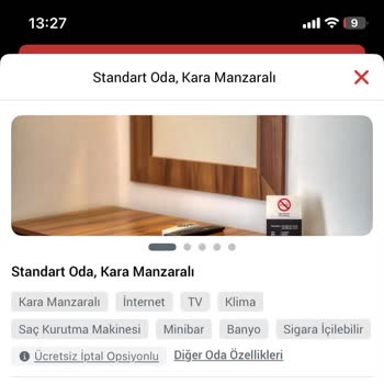 Onaylanan Oda Yerine Standartların Altında Oda Verilmesi Ve İade Talebi