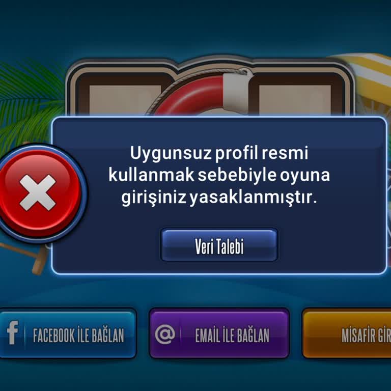 Profil Resmi Yanlış Değerlendirme Nedeniyle Giriş Yasağımın Kaldırılması