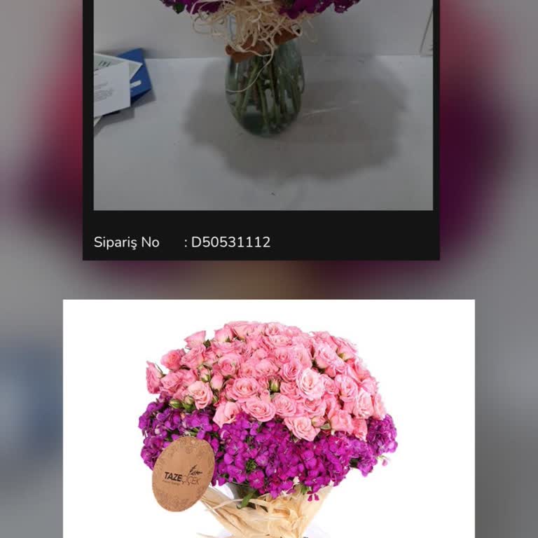 Katalog Görseliyle Uyuşmayan Çiçek Siparişi Ve İade Talebi