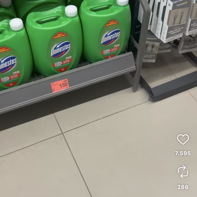 Online Kampanya Fiyatı 130 TL Olan Domestos Mağazada 230 TL Ve Çalışanın Azarlayıcı Üslubu