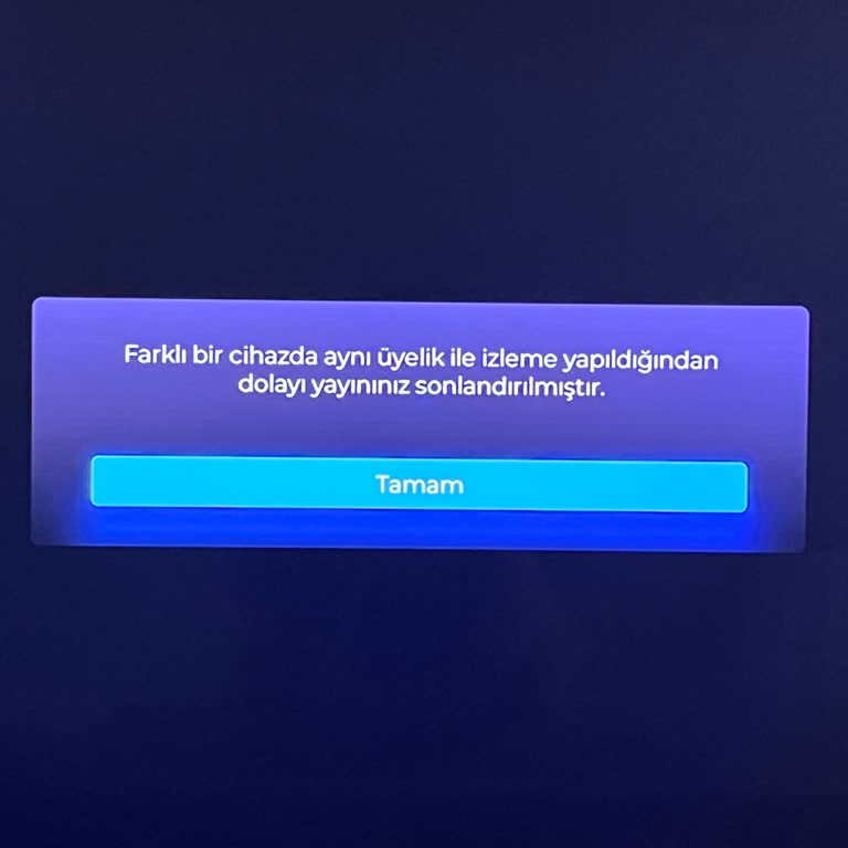 Aynı Üyelikte Başkası İzliyor Gibi Yayından Atılma Problemi