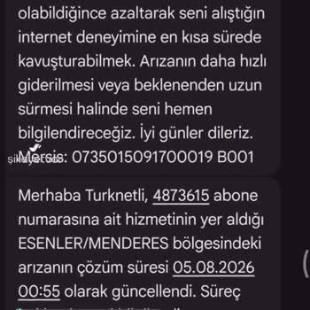TurkNet Her Hafta Olan İnternet Kesintisi