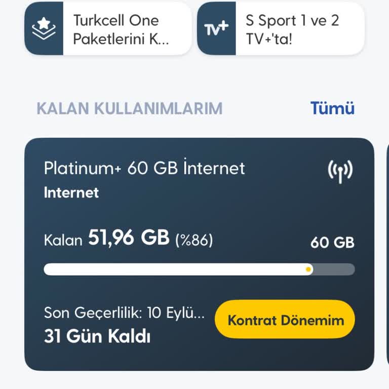 Turkcell Faturalı Hatımda Açıklanamayan Yüksek Veri Tüketimi Ve Yetersiz Müşteri Desteği