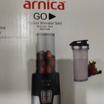 Arnica GO Blender Seti Dört Bıçaklı Aparat Arızalı, Ücretsiz Değişim Talebi