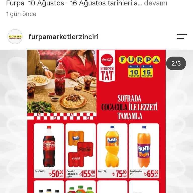 Furpa Market’te İndirim Afişi İle Kasa Fiyatı Arasındaki Yanıltıcı Fiyat Farkı