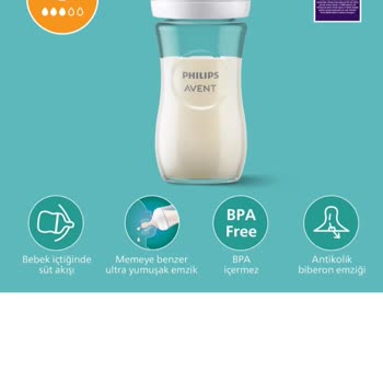 Philips Avent Cam Biberon Kapağı Sızdırıyor, Bebeğin Göğsü Sürekli Islanıyor