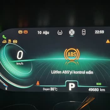 Cherry Tiggo 8'de ABS Uyarı Lambaları Ve Parça Eksikliği Nedeniyle İkame Araç Sağlanamıyor