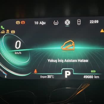 Cherry Tiggo 8'de ABS Uyarı Lambaları Ve Parça Eksikliği Nedeniyle İkame Araç Sağlanamıyor