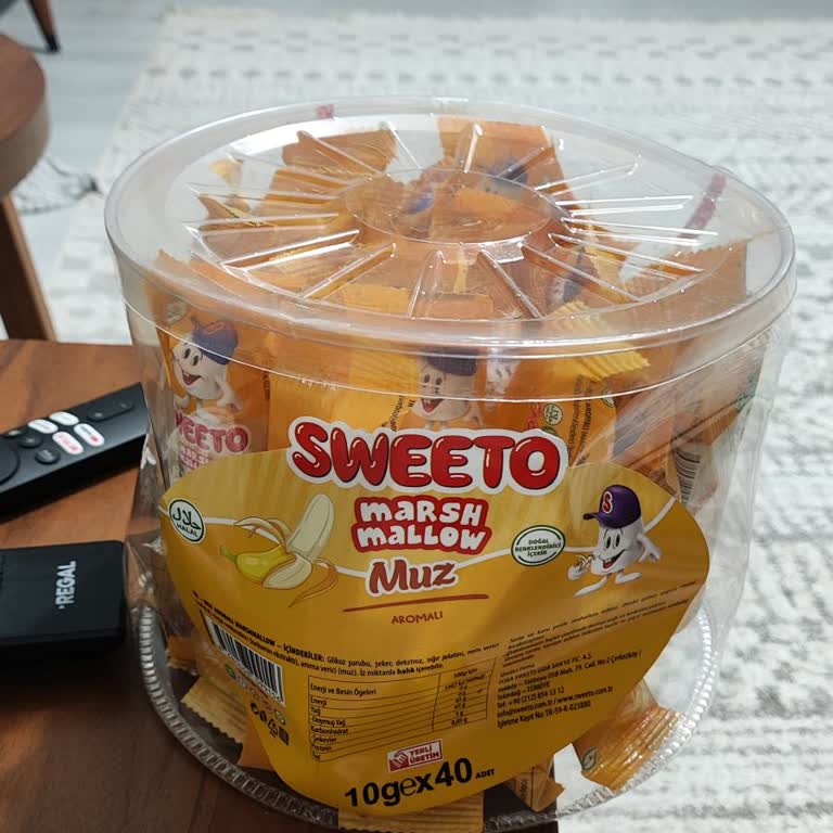 Muz Aromalı Sweeto Marshmallow’da Beklenmeyen Acı Tat Ve Sağlık Endişesi