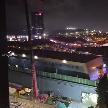 Meydan İstanbul Avm Gülaylar Grup Gece İnşaat Çalışması
