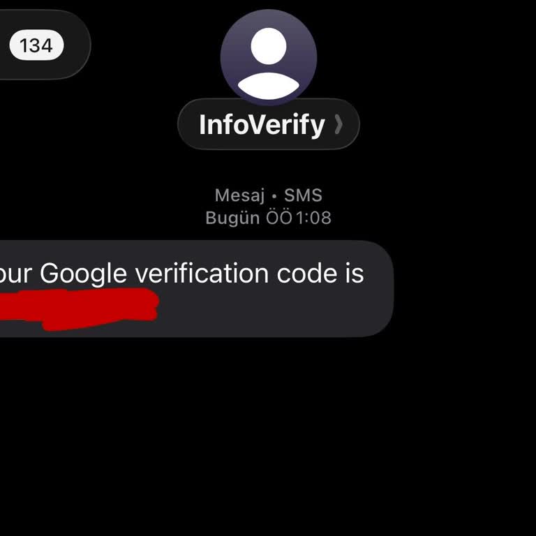 Google Hesabımda İzinsiz Doğrulama Kodu SMS’i Aldım Ve Güvenlik Açığı Endişesi