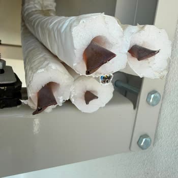 Beko Servisinin Kasten Kesmiş Olduğu Klima Tesisatları Ve 4.500 TL Ek Masraf