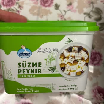 Aknaz Tam Yağlı Süzme Peynirinde Açıldıktan Bir Gün Sonra Bozulma Ve Sağlık Riski