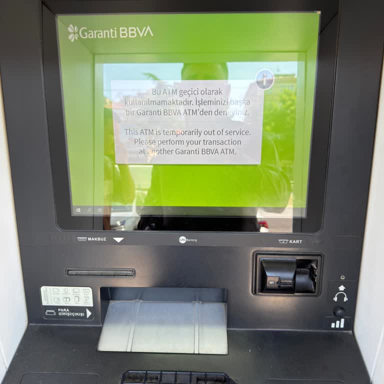 Garanti BBVA ATM’de 26.000 TL’lik QR İşlemi Hesaba Yansımıyor