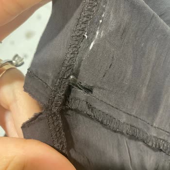 Şort Dikişindeki Yırtık Ve Kısa Sürede Deforme Olması