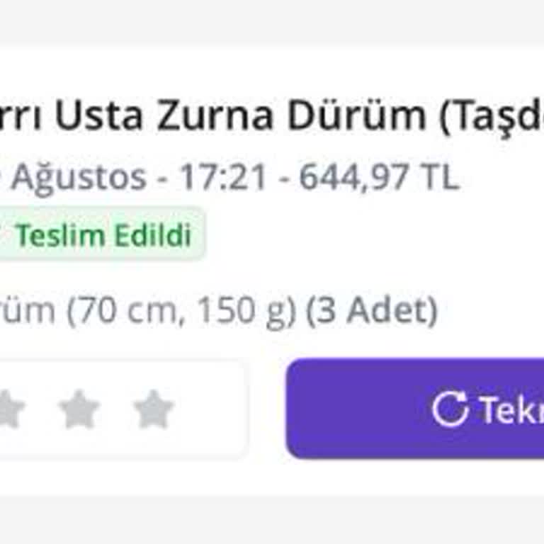 Sipariş İptali İçin Canlı Destek Erişememe Ve Geri Ödeme Talebi
