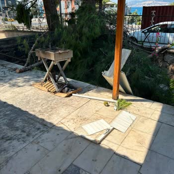 İzin Almadan Kesilen Dallar Bahçemizi Zarar Verdi
