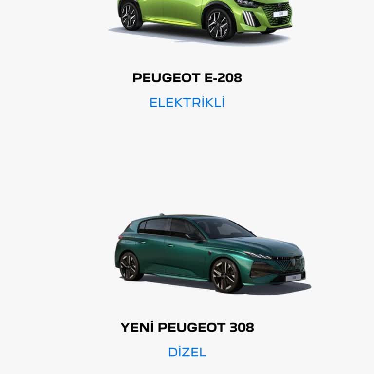 Peugeot’un Elektrikli 308 Modelinin Türkiye'ye Getirilmemesi Büyük Hayal Kırıklığı